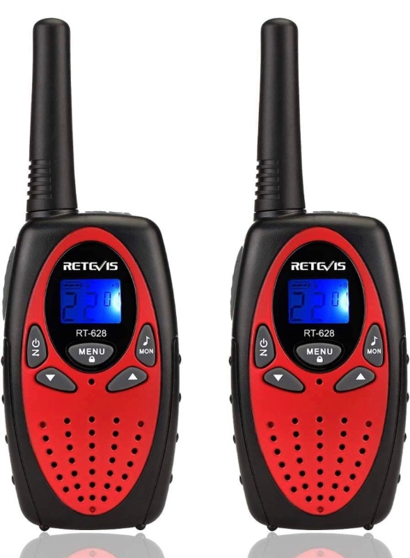 Photo 1 of Retevis RT628 Walkie Talkies for Kids,Toys for 5-13 Year Old Boys Girls,Key Lock,Crystal Voice, Easy to Use,Long Range Walky Talky for Camping Hiking(Red,2 Pack)