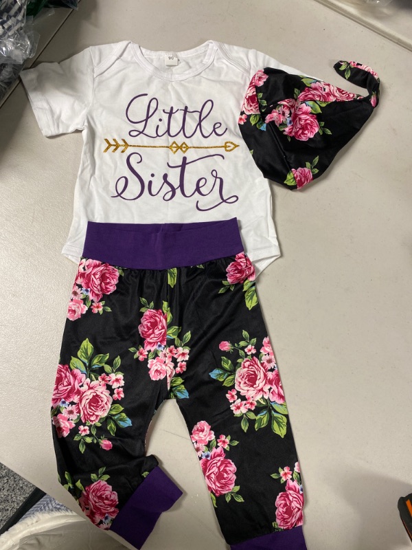 Photo 1 of Little sister 3 pc set size 12 months 
