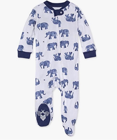 Photo 1 of Burt's Bees Baby Baby Boys' Sleep and Play Pjs, 100% Organic Cotton One-Piece Romper Jumpsuit Zip Front Pajama size 3-6 months 