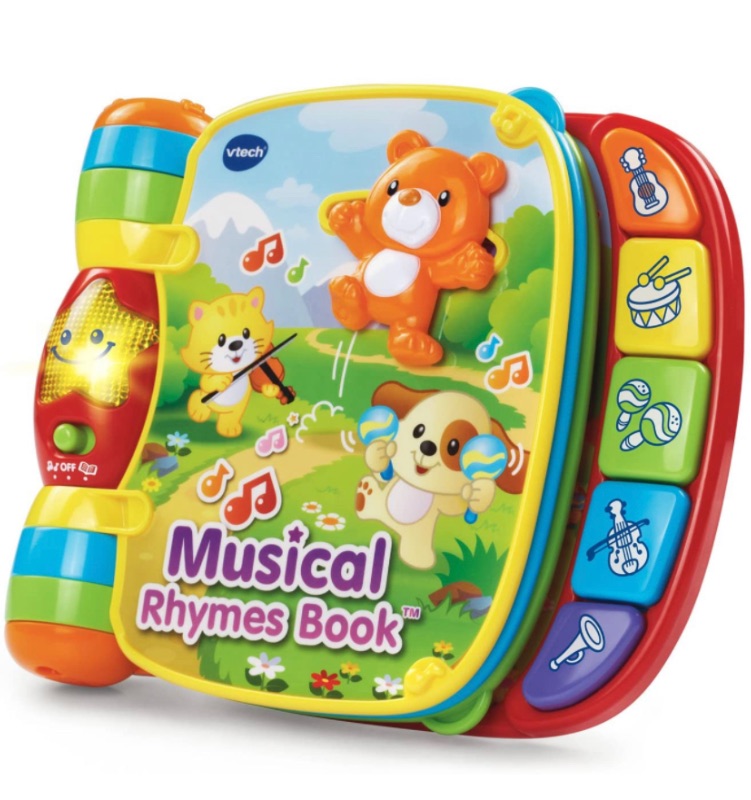 Photo 1 of VTech Musical Rhymes Book, Red