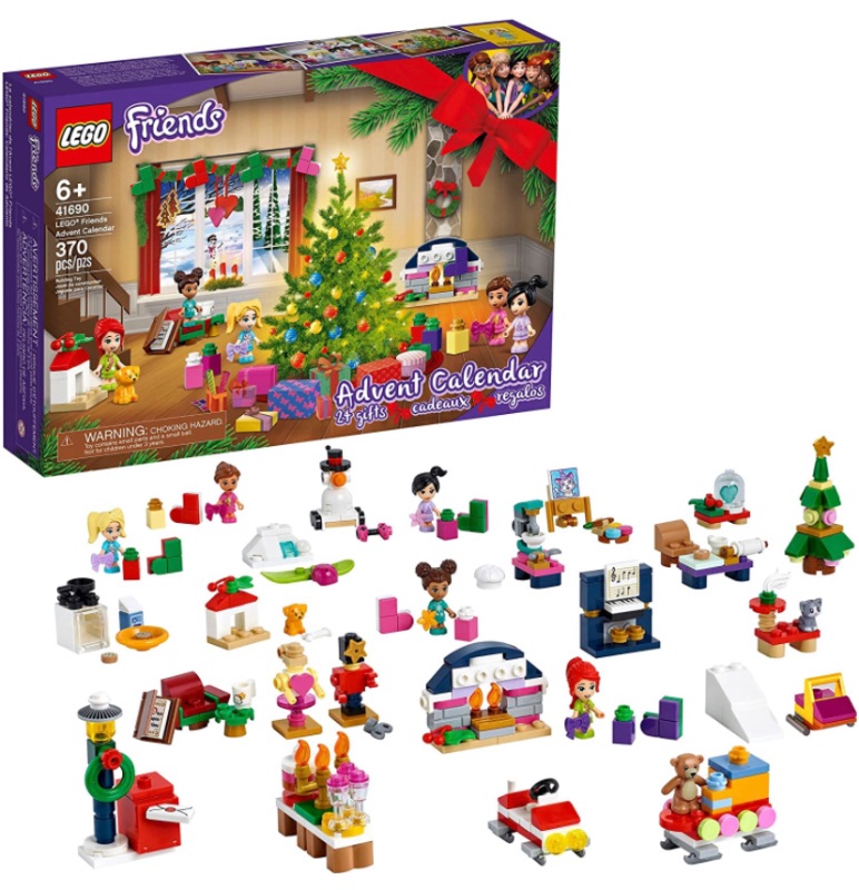 Photo 1 of LEGO Friends Advent Calendar 41690 Building Kit; Christmas Countdown for Creative Kids; New 2021 (370 Pieces)