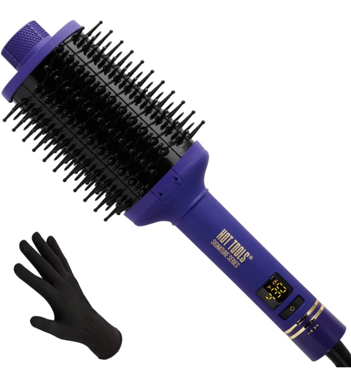 Photo 1 of HOT TOOLS Pro Signature Heated Hair Brush Round Styler