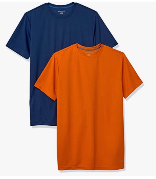 Photo 1 of Amazon Essentials Men's 2-Pack Performance Tech T-Shirt size XXL