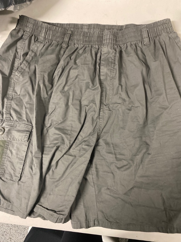 Photo 1 of Mens gray elastic shorts size 42 