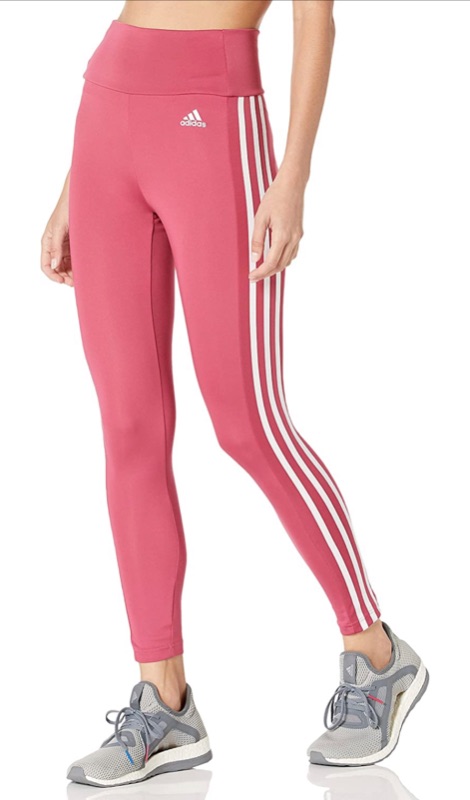 Photo 1 of adidas Women's High Rise 3-Stripes 7/8 Tights. Size S