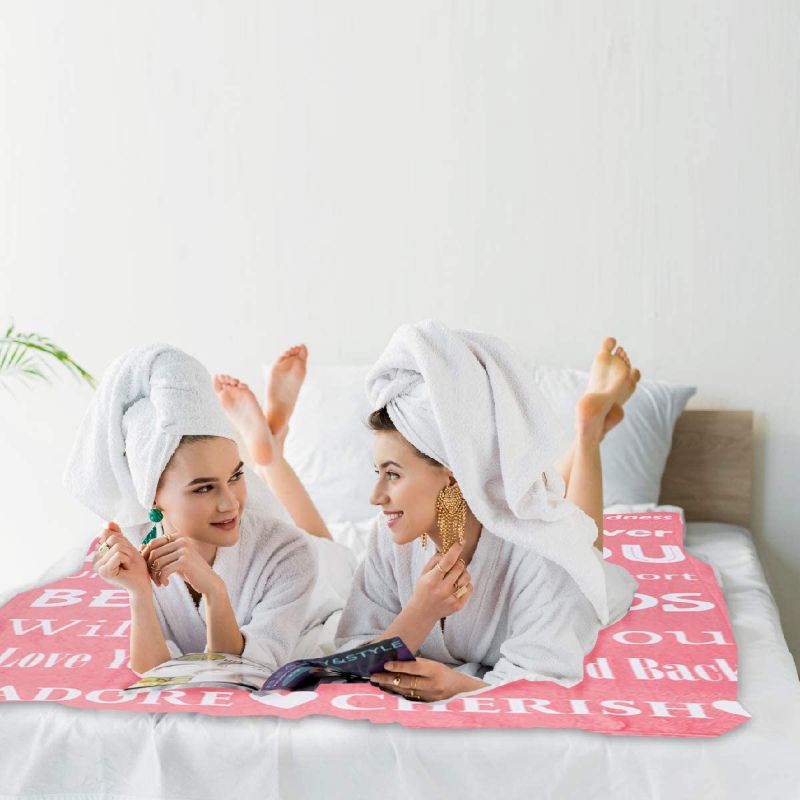 Photo 1 of Best Friends Blanket - LUXOMORA - Friendship Blanket Gift for Women