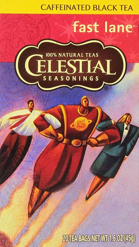 Photo 1 of Celestial Seasonings Fast Lane Black Tea, 20 Count (Pack of 6) exp 11/2022
