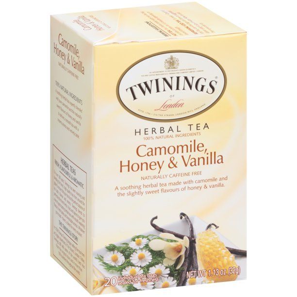 Photo 1 of (6 Boxes) Twinings Of London Camomile, Honey & Vanilla Tea Bags, 20 Ct
exp oct 7 2023