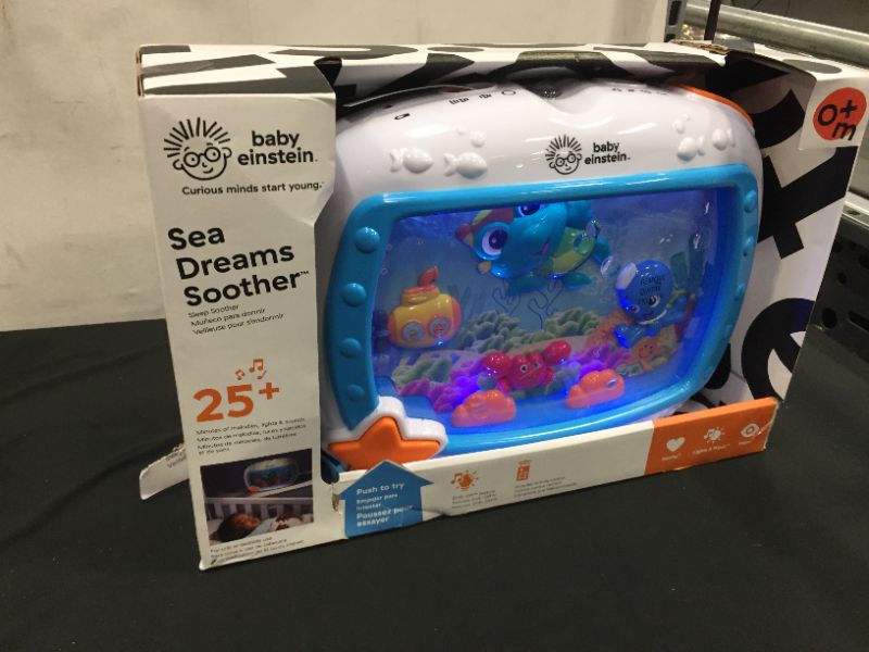 Photo 2 of Baby Einstein Sea Dreams Soother Musical Crib Toy and Sound Machine, Newborns Plus
