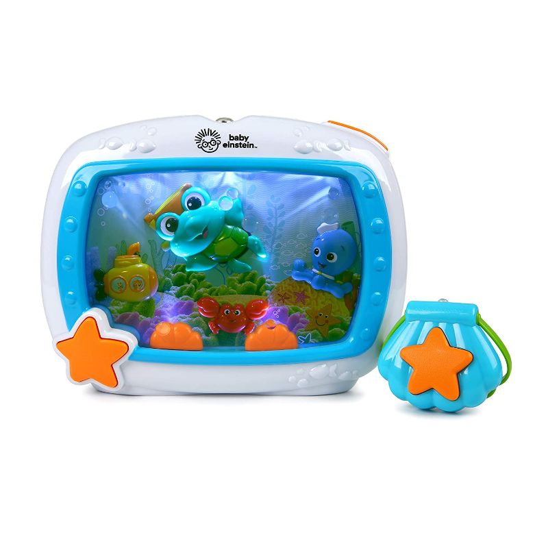 Photo 1 of Baby Einstein Sea Dreams Soother Musical Crib Toy and Sound Machine, Newborns Plus
