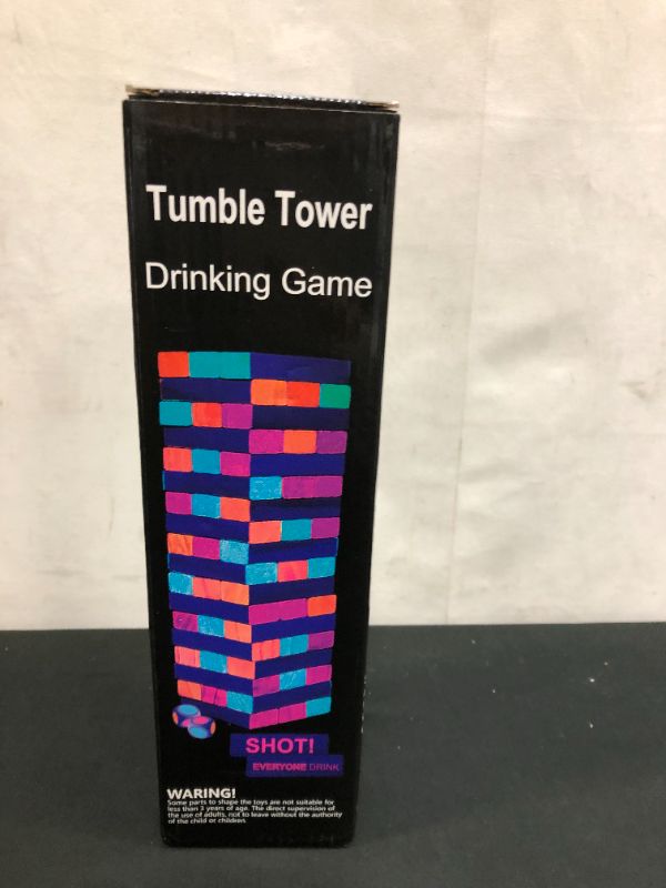 Photo 2 of Black Light Tumble Tower for Adults Party