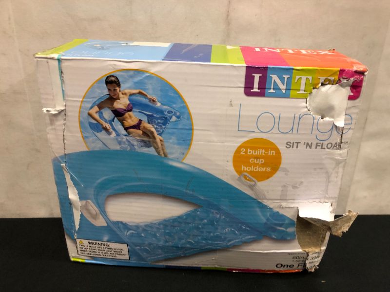 Photo 1 of INTEX Sit N Float Inflatable 