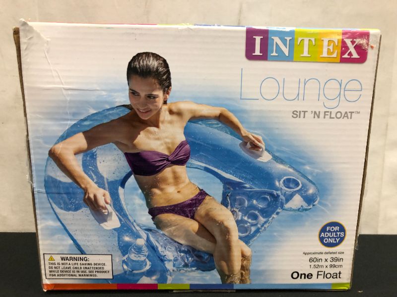 Photo 1 of INTEX Sit N Float Inflatable 