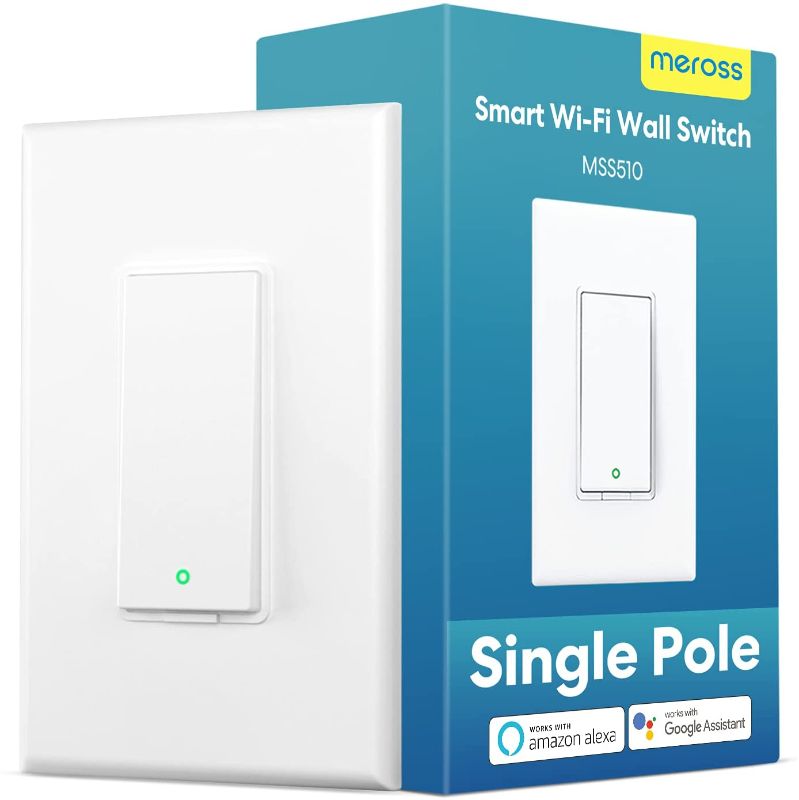 Photo 1 of 4PACK Smart Wi-Fi Wall Switch MSS510  sINGLE pOLE