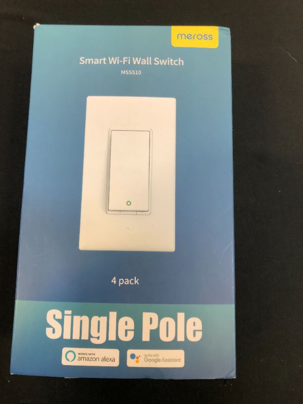 Photo 4 of 4PACK Smart Wi-Fi Wall Switch MSS510  sINGLE pOLE