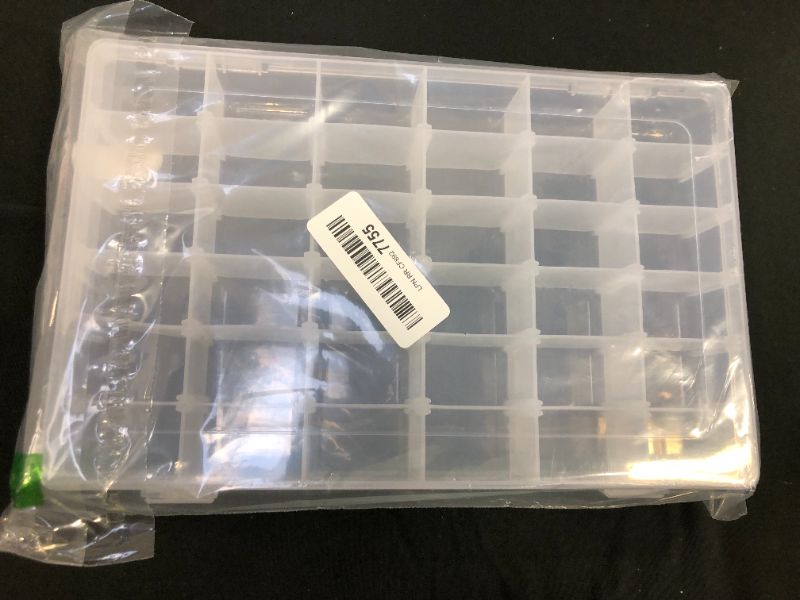 Photo 4 of 36 Grids plastic organizer box with dividers for Bead organizer, Fishing tackles, Jewelry, Craft organizers and storage with adjustable dividerR 