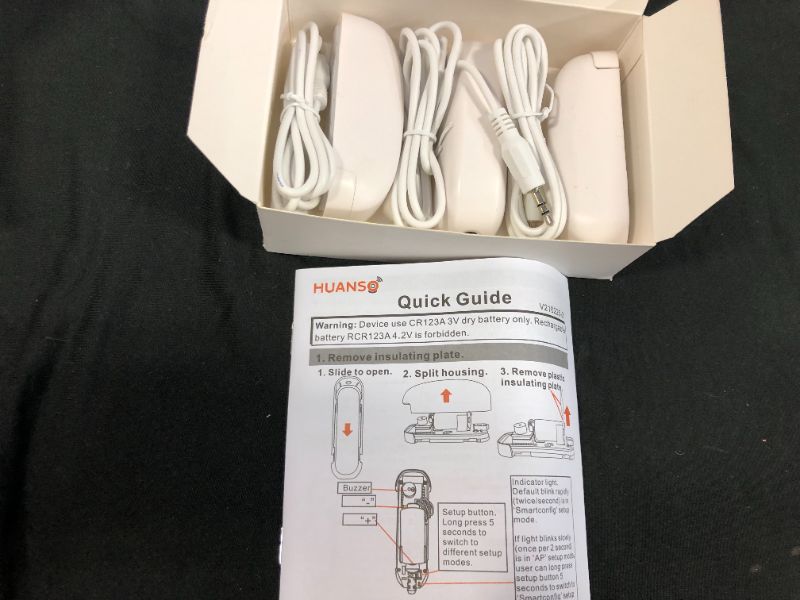 Photo 1 of HUANS Wifi Water Leak Detector 3pack