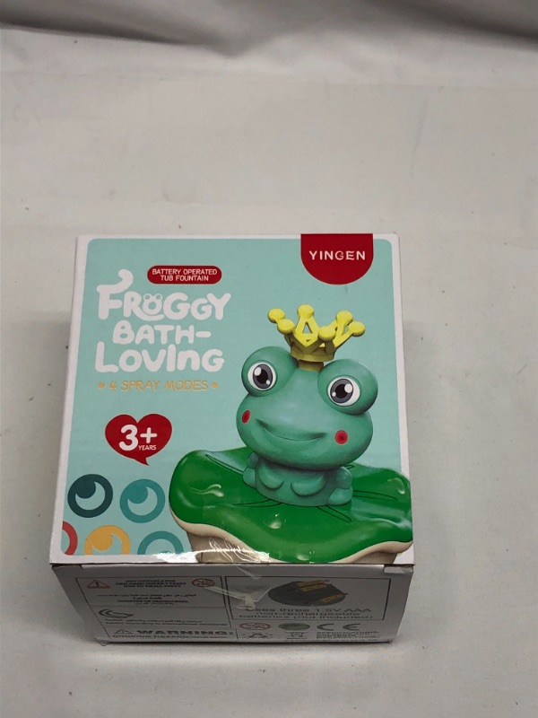 Photo 1 of KIDS BATH SPRAY AND SPLASH FROG 