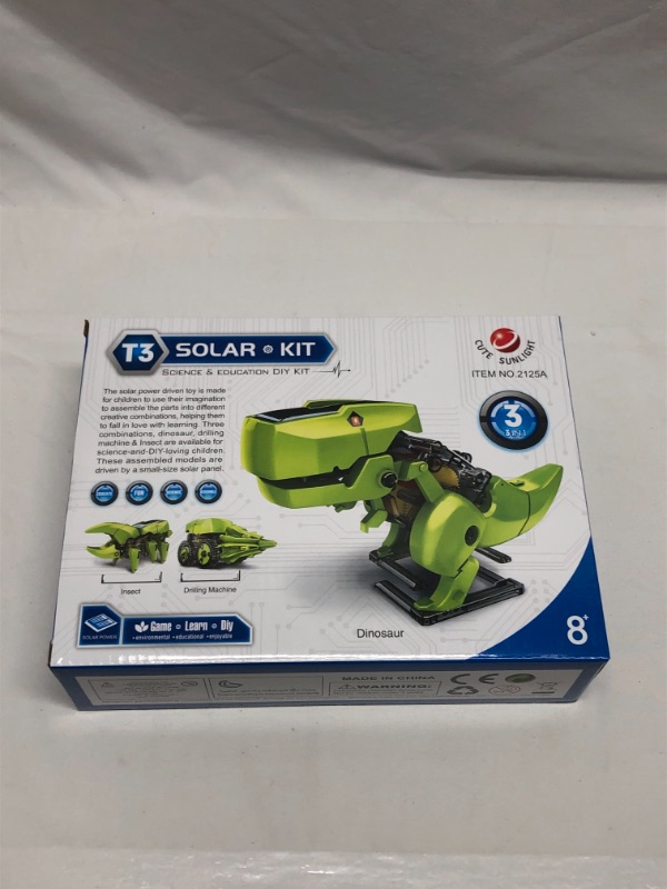 Photo 1 of KIDS SOLAR KIT DINOSAUR 