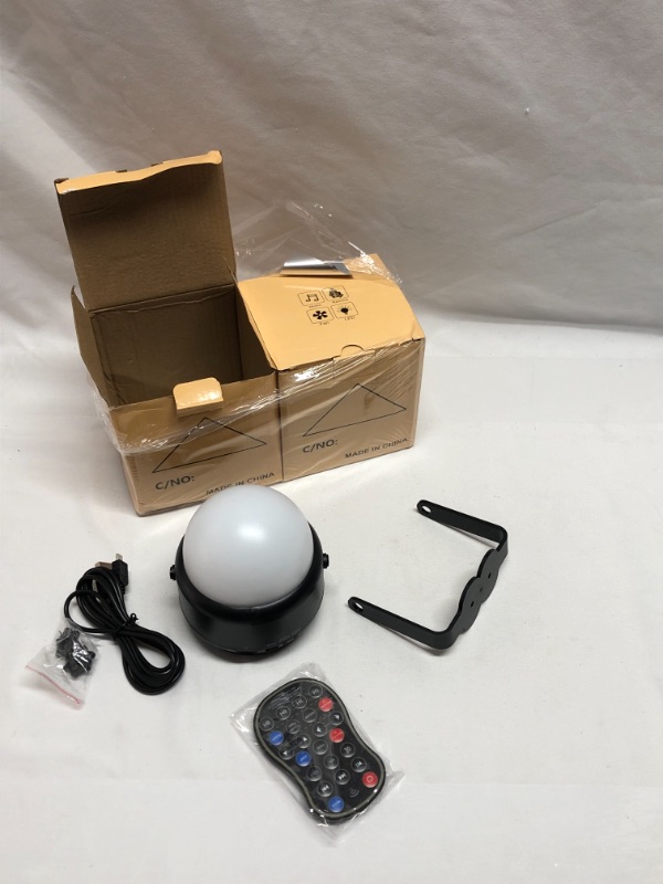 Photo 1 of 2 PACK DISCO LIGHT BALL WITH REMOTE AND USB CHARGING CABLE 