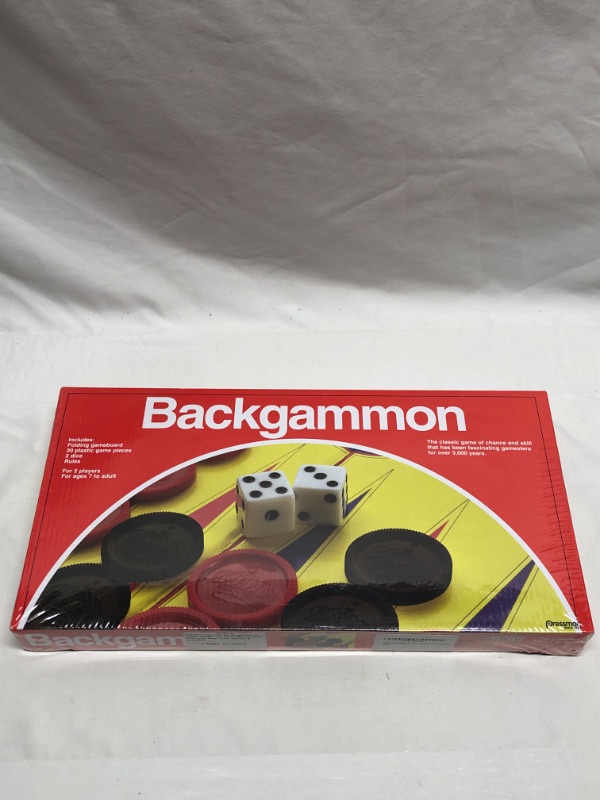 Photo 1 of BACKGAMMON BOARD GAME 