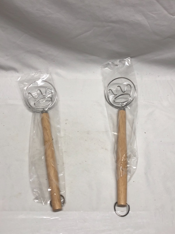 Photo 1 of 2 PACK DANISH DOUGH WHISKS 