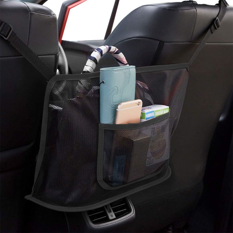 Photo 1 of 
AUGOLA Car Handbag Holder Pocket, Car Organizer, Handbag Mesh, Helps as Dog Loader
