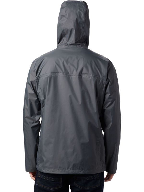 Photo 2 of Columbia Men's Water RAIN Jacket, GRAY, MED