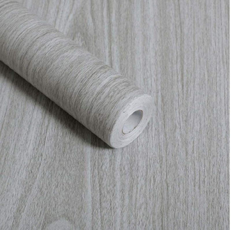 Photo 1 of 
Gray Wood Grain Contact Paper Self Adhesive Shelf Liner DraweR, 18 INCH X 20 FT, GRAY WOOD GRAIN