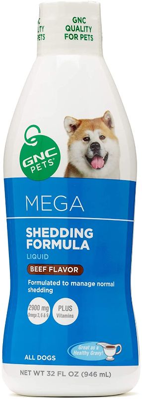 Photo 1 of 
GNC Pets Ultra Mega Skin & Coat Essentials and Shedding Formula Liquid Dog Supplements Pet Shedding, Dog Shedding, Mega Shedding, Dog Shedding Formula,