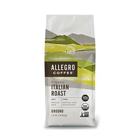 Photo 1 of Allegro Coffee Organic Italian Roast Ground Coffee, 12 Oz  BB 6/15/2021