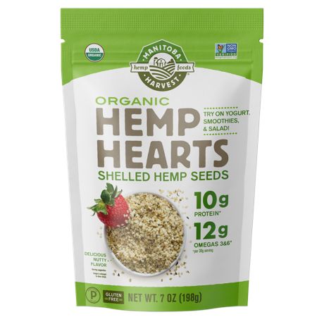 Photo 1 of 
Manitoba Harvest Organic Hemp Heart Seeds, 7.0 Oz, 6 Servings    BEST BY 09/30/2022