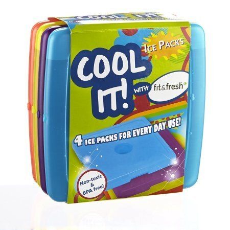 Photo 1 of Cool It 1 Count by Fit & Fresh ice packs, 4 count