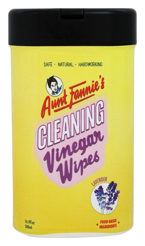 Photo 1 of Aunt Fannie's, Cleaning Vinegar Wipes, Lavender, 35 Wipe