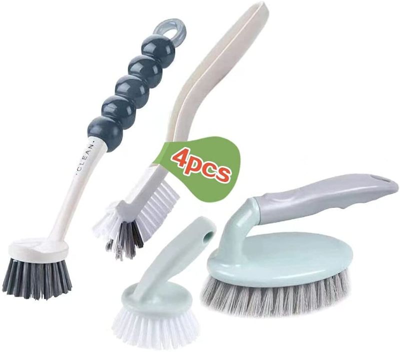 Photo 1 of 
Scrub Brush Set of 4pcs,Various Durable Cleaning Brushes