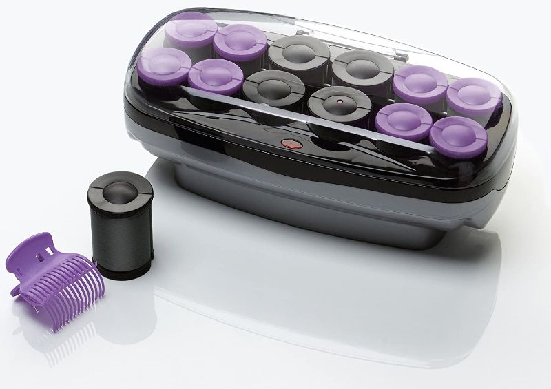 Photo 1 of Conair Xtreme Instant Heat Ceramic Hot Rollers Bonus Super Clips Include, Purple