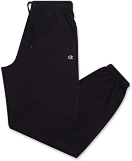 Photo 1 of Champion Sweatpants for Men Big and Tall Lightweight Jersey Jogger, Black, XLT