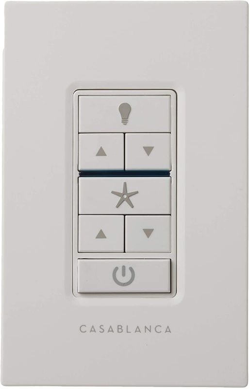 Photo 1 of Casablanca 99195 Fan & Light Wall Remote Control, White