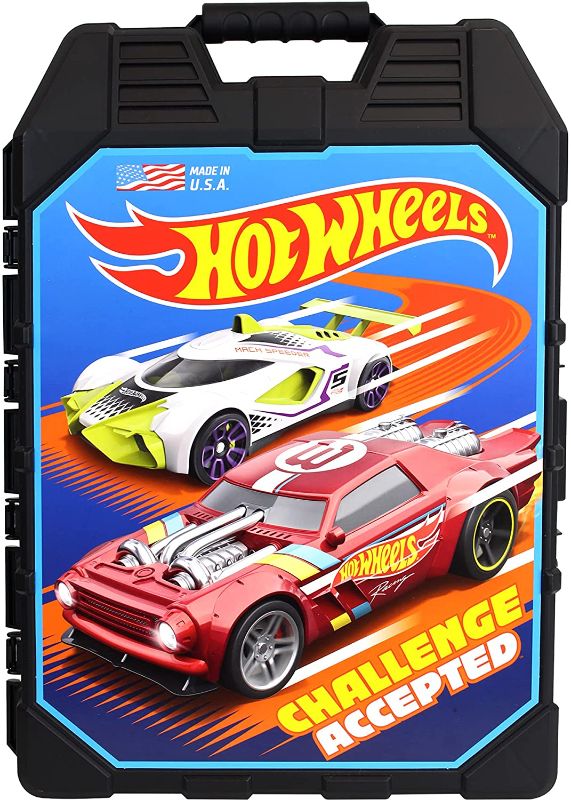 Photo 1 of Hot Wheels 48-Car Storage Case With Easy Grip Carrying Case