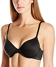 Photo 1 of Calvin Klein Women's Perfectly Fit Lightly Lined Memory Touch T-Shirt Bra, Black, 32DD