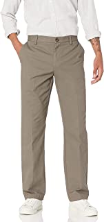 Photo 1 of Amazon Essentials Men's Classic Fit Wrinkle-Resistant Flat-Front Chino Pant, Taupe, 36x34