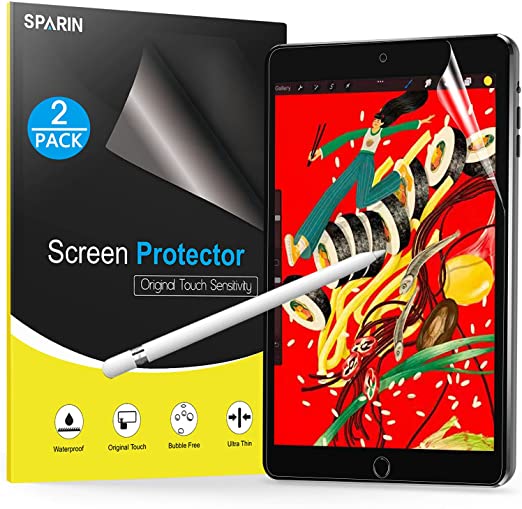 Photo 1 of [2-Pack] Papersmooth Screen Protector Compatible with iPad 8th Generation/iPad 7th Generation 10.2 Inch, SPARIN Matte Screen Protector Paper Texture Compatible with Apple Pencil (2 Packs)