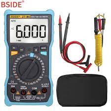 Photo 1 of BSIDE ZT-M0 Auto Backlight Manual Digital Multimeter TRMS 6000 Counts Tester Current Temperature Frequency