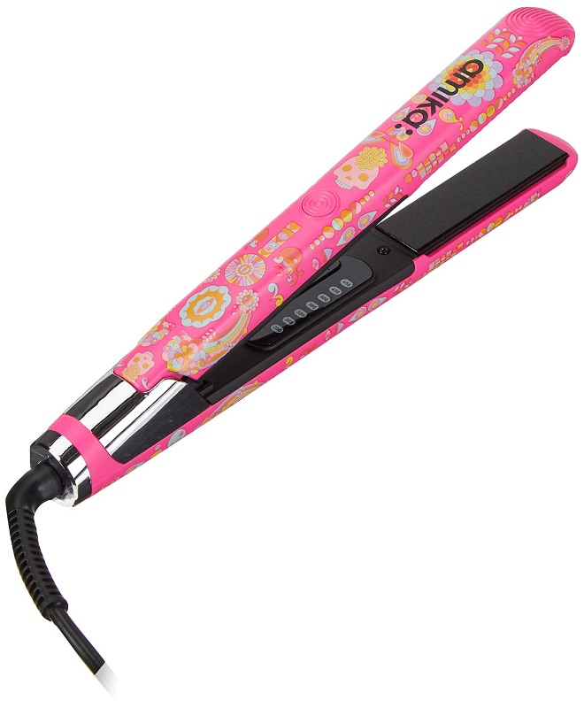 Photo 1 of amika amika Illuminati Diamond Ceramic Styler, Signature Pink, 0.3 Fl oz.