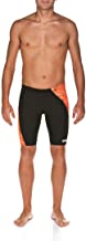 Photo 1 of Arena Men's Water MaxLife Panel Jammer Swimsuit Black Orange Black Usa 28