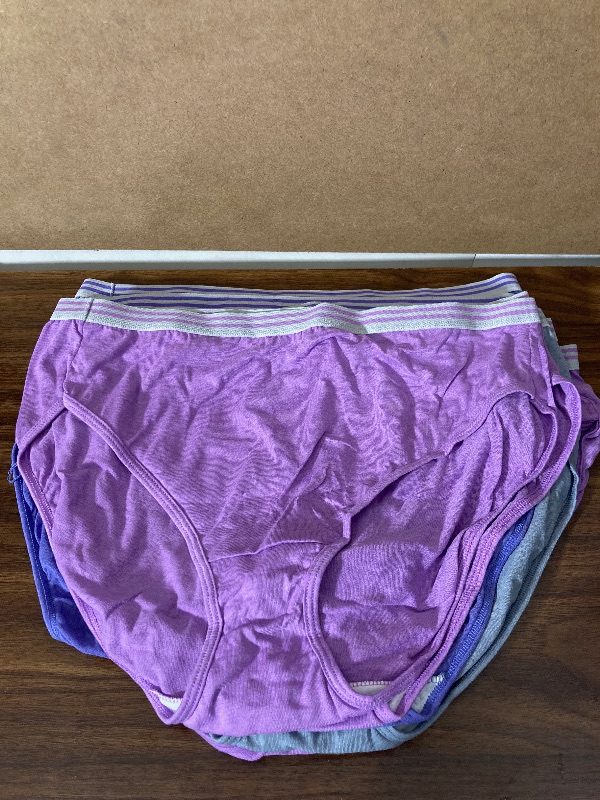 Photo 2 of Fruit of the Loom Women's Tag Free Cotton Hi Cut Panties (Regular & Plus Size)