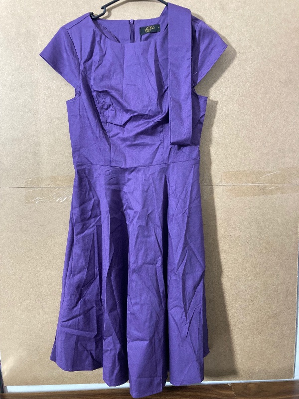 Photo 2 of Dressystar Purple Dress Size Small