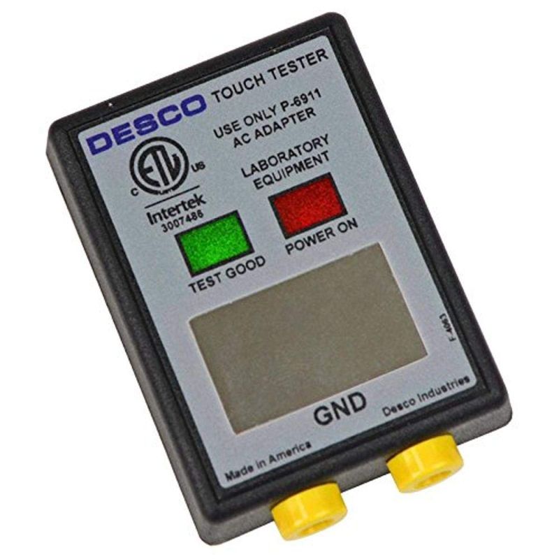 Photo 1 of DESCO Brand 19350 Wrist Strap Tester, NIST Calibrated
