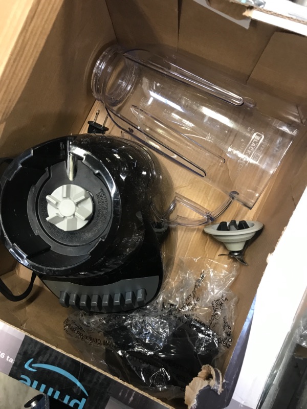 Photo 1 of Black&Decker 10 Speed Blender with Plastic Jar, Black
