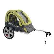 Photo 1 of Instep Sync Singleton Bike Trailer - Green & Gray